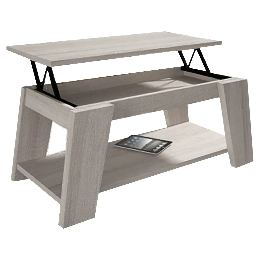 Mesa de centro elevable