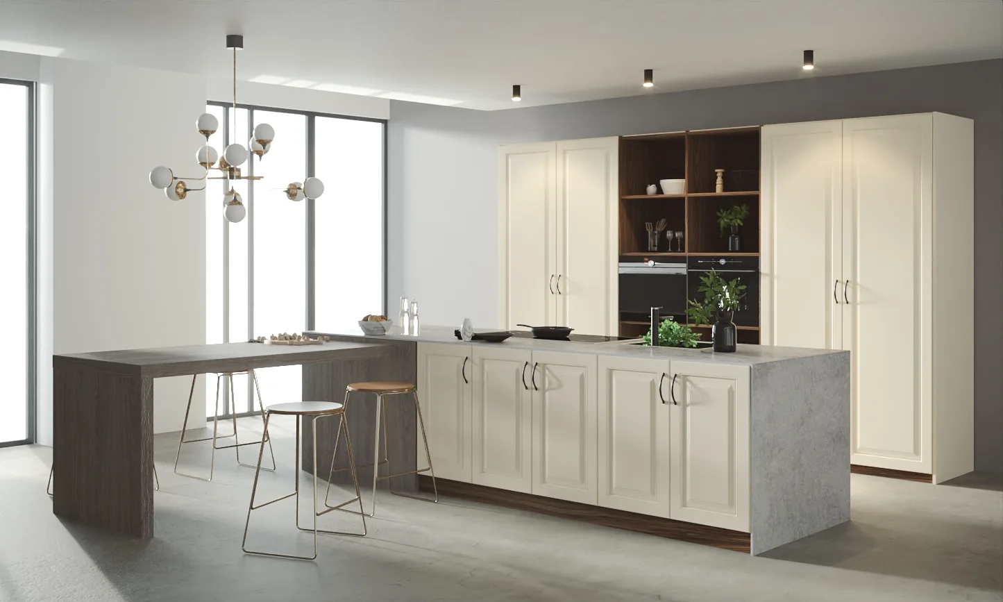 cocina-isla-lacada-malaga