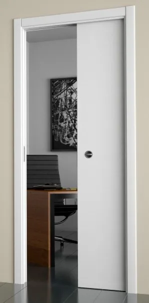 Puerta c. blanca lisa