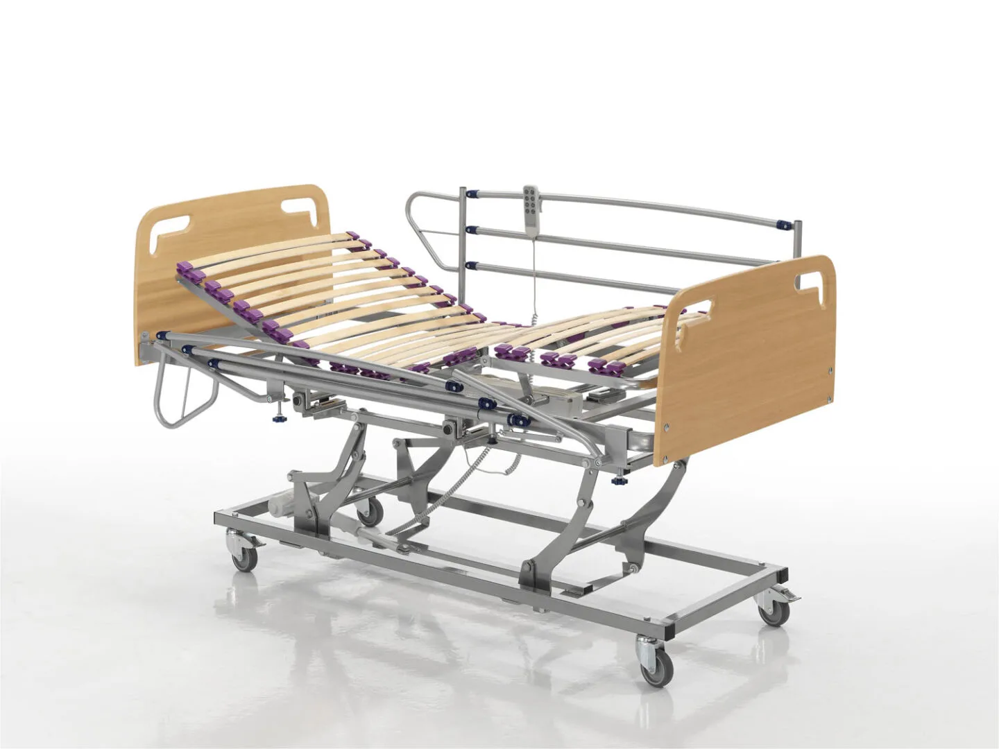 Cama geriátrica con carro elevador - Imagen 2
