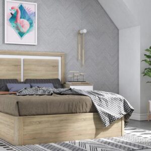 1 Dormitorio completo matrimonio cambrian-blanco - Fábrica de descanso  Madrid