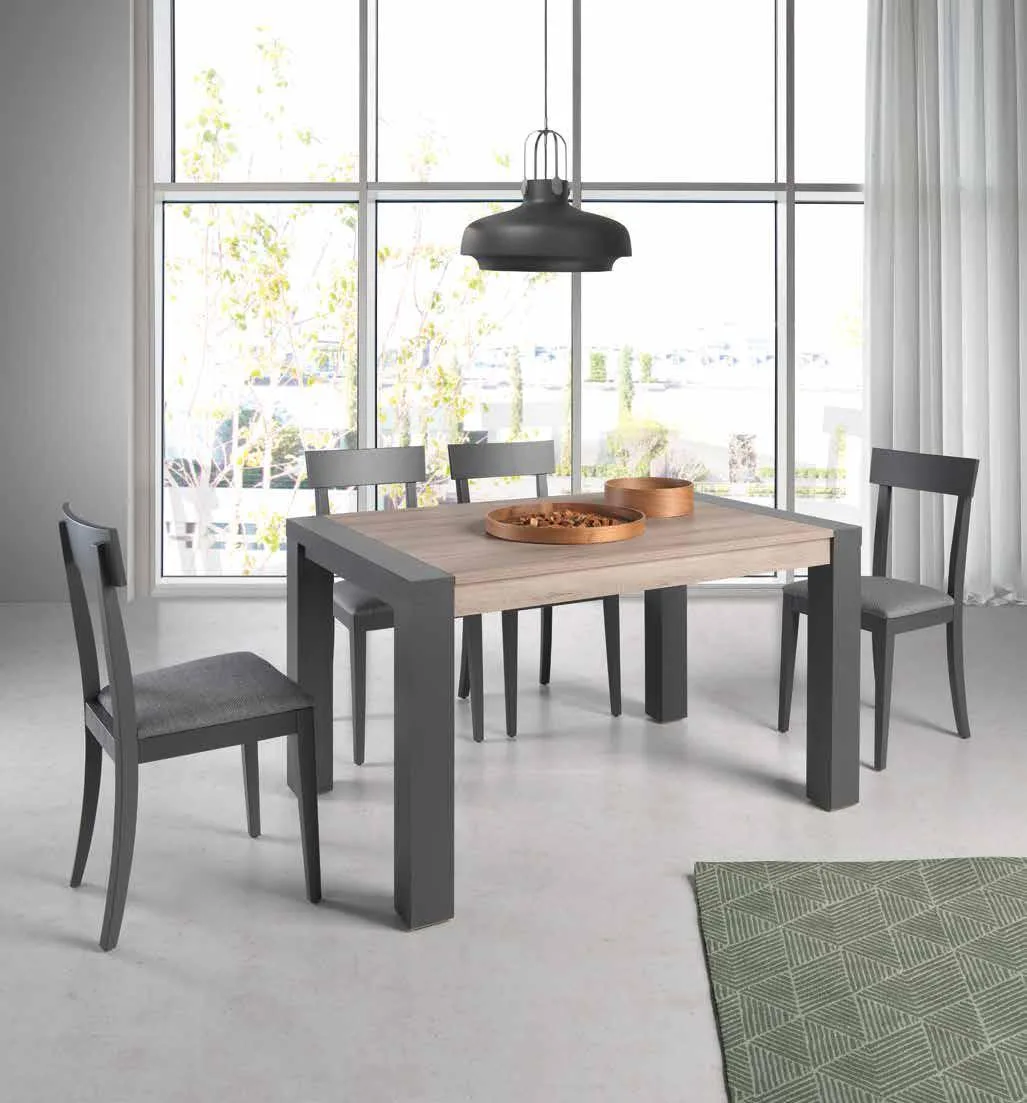 Mesa de comedor extensible moderna