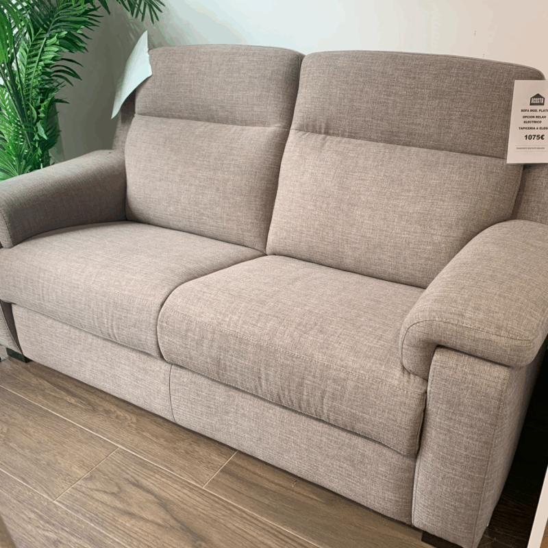 Sofá Platino Liquidación exposición