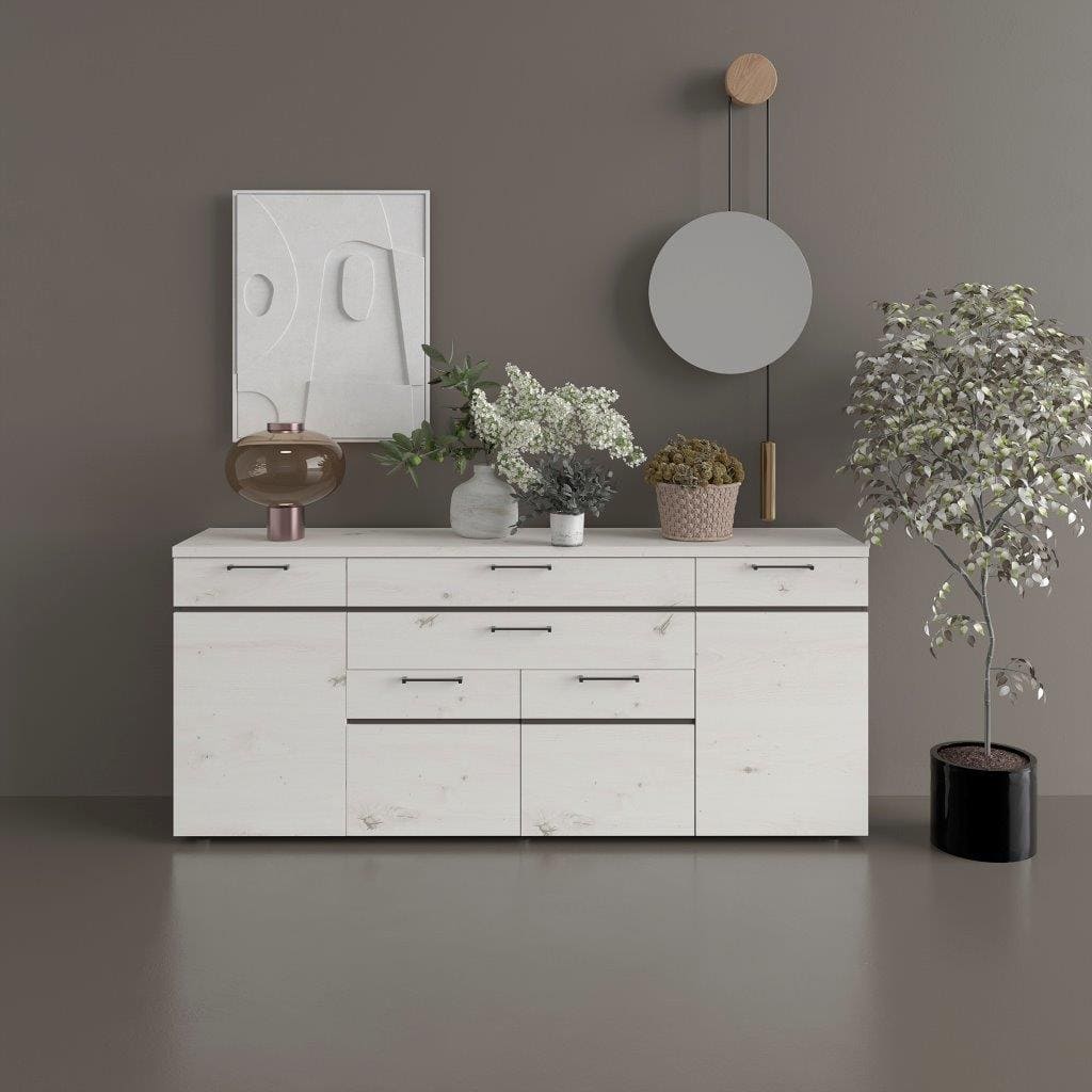 Q-10 aparador 200 cm. neutro ebano-albian